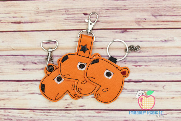 Capybara Animal ITH KeyFob Snaptab – A Designer's Review