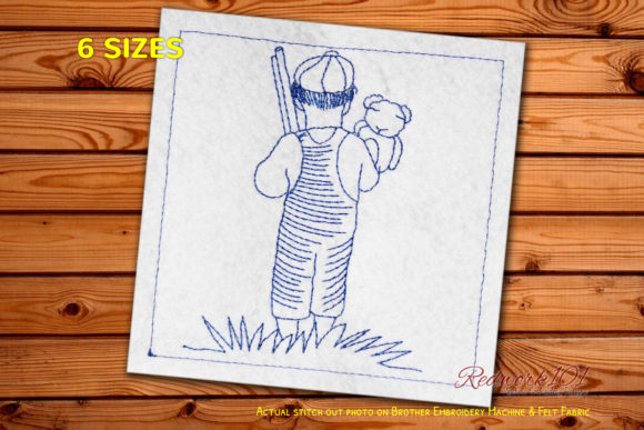 Hunter with Teddy Bear: A Design Review for Small Business Merch