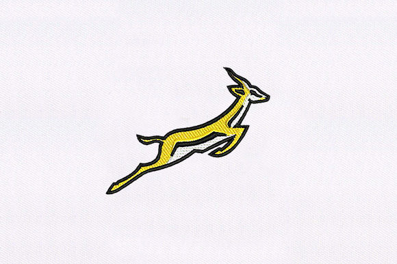 Jumping Deer Embroidery Design