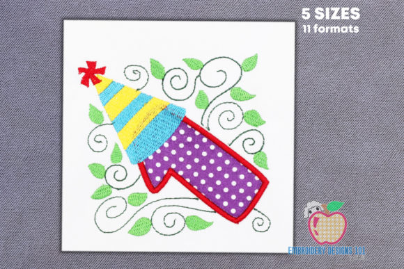 Number One Birthday Candle: A Seasonal Embroiderer’s Review
