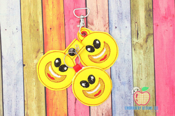 World Laughter Day Keyfob Keychain ITH – A Designer's Take
